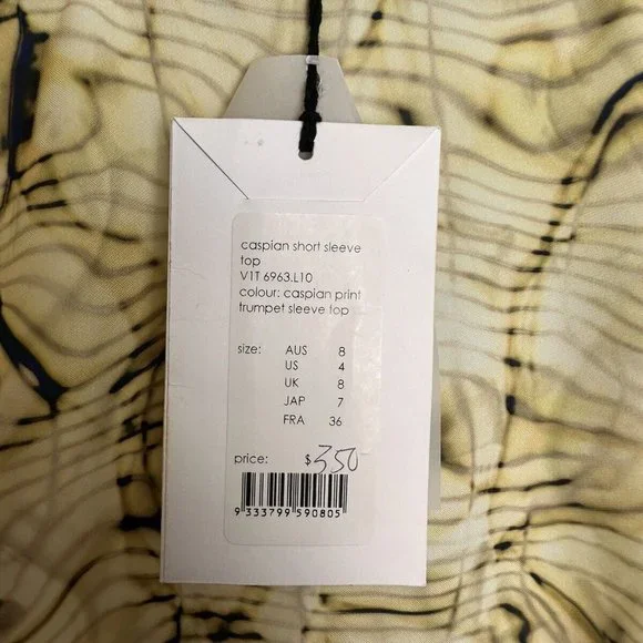 Camilla & Marc Caspian Top BNWT Size 8 RRP $350 - Picture 5 of 5